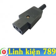 Jack nguồn AC đực Jack AC đực 3 chân